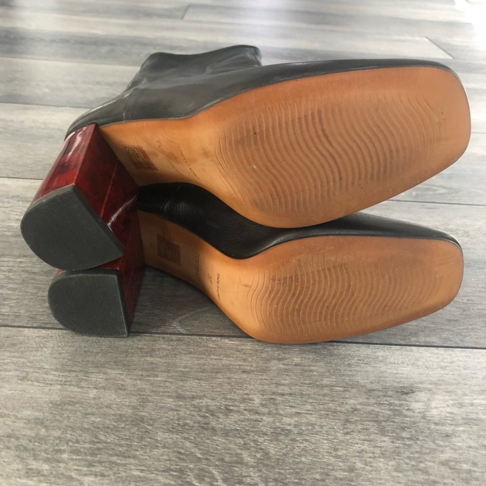 TOPSHOP genuine leather booties size 37 - Picture 7 of 7